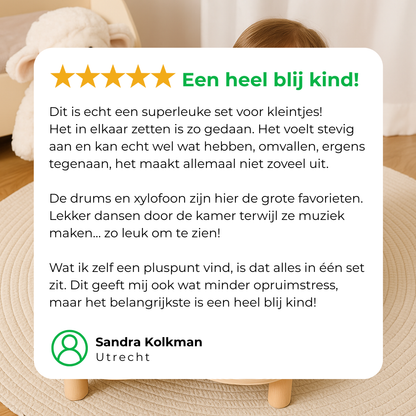 Montessori Muziektafel – Alles-in-één muziekinstrument