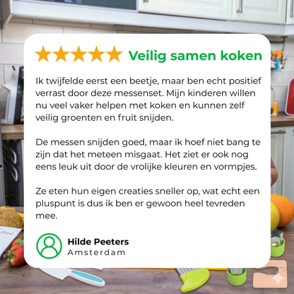 Children's cooking set – Learn to cook together