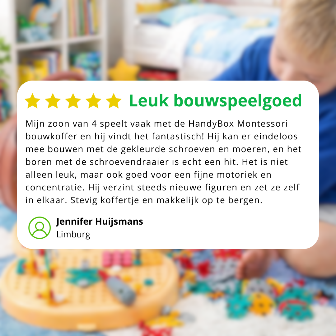 HandyBox - Montessori bouwkoffer