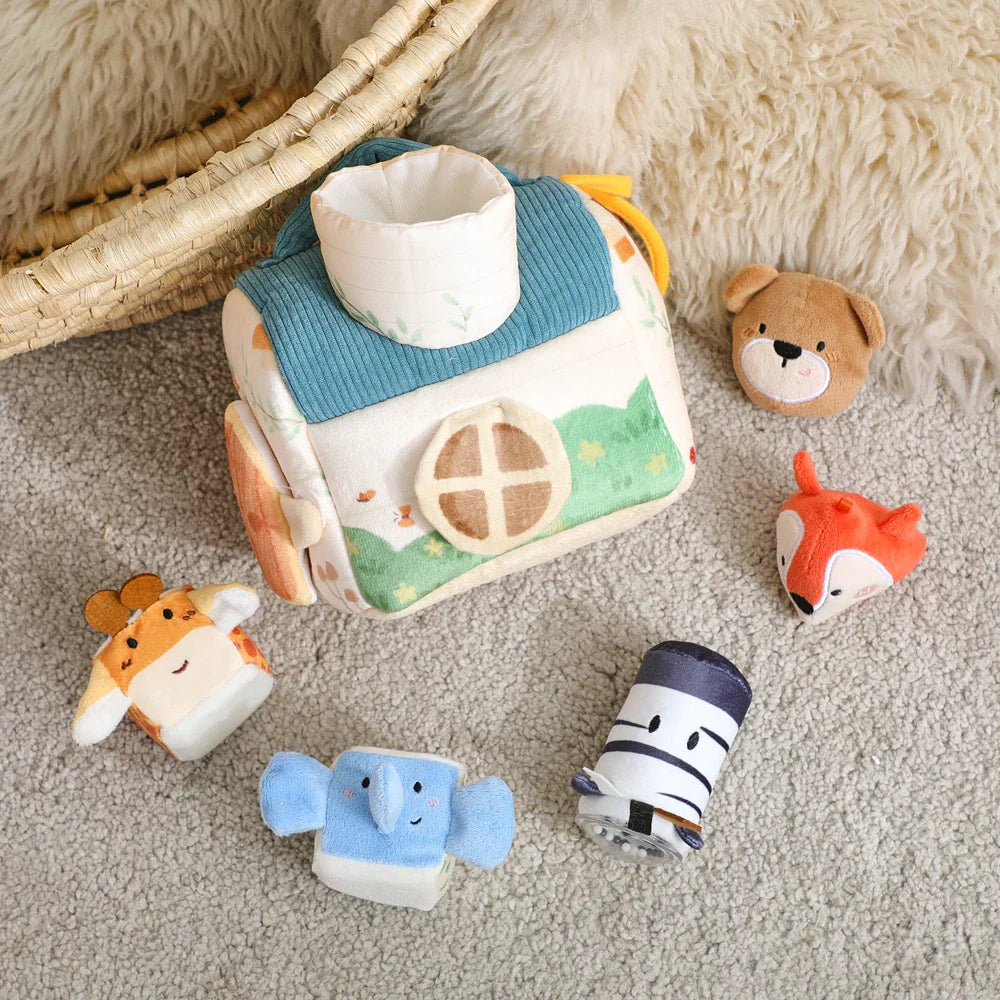 BarnSong Musical Plush Farm Set – Cuddly Farm Animals with Sing-Along Fun