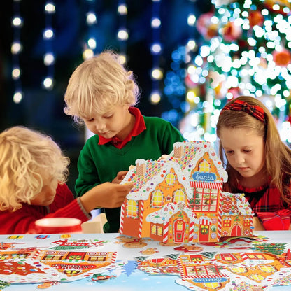 Montessori Kerst Speelbord Vilt – Kerstdecoratie voor peuters