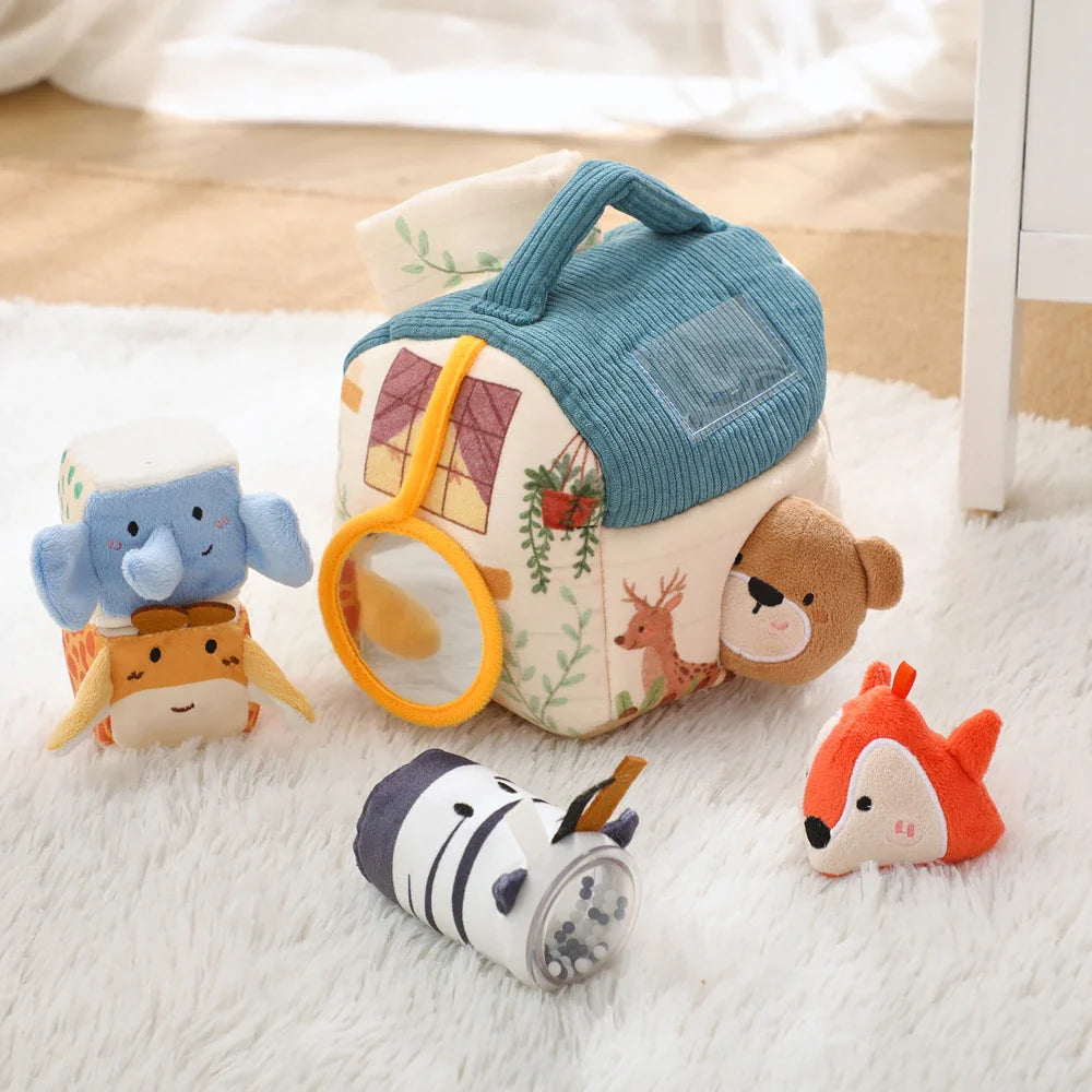 BarnSong Musical Plush Farm Set – Cuddly Farm Animals with Sing-Along Fun