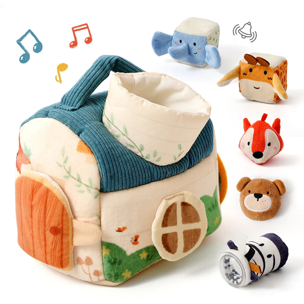 BarnSong Musical Plush Farm Set – Cuddly Farm Animals with Sing-Along Fun