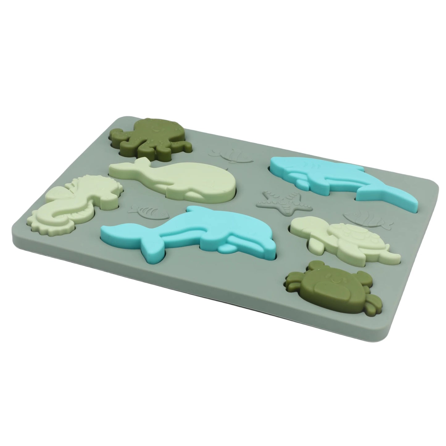 Siliconen ABC Letterpuzzel – Hoofdletters & kleine letters