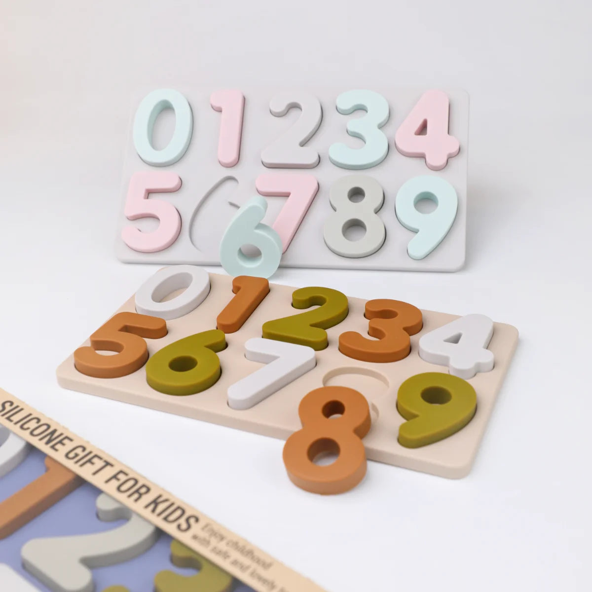 Siliconen ABC Letterpuzzel – Hoofdletters & kleine letters