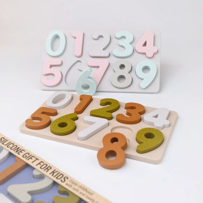 Siliconen ABC Letterpuzzel – Hoofdletters & kleine letters