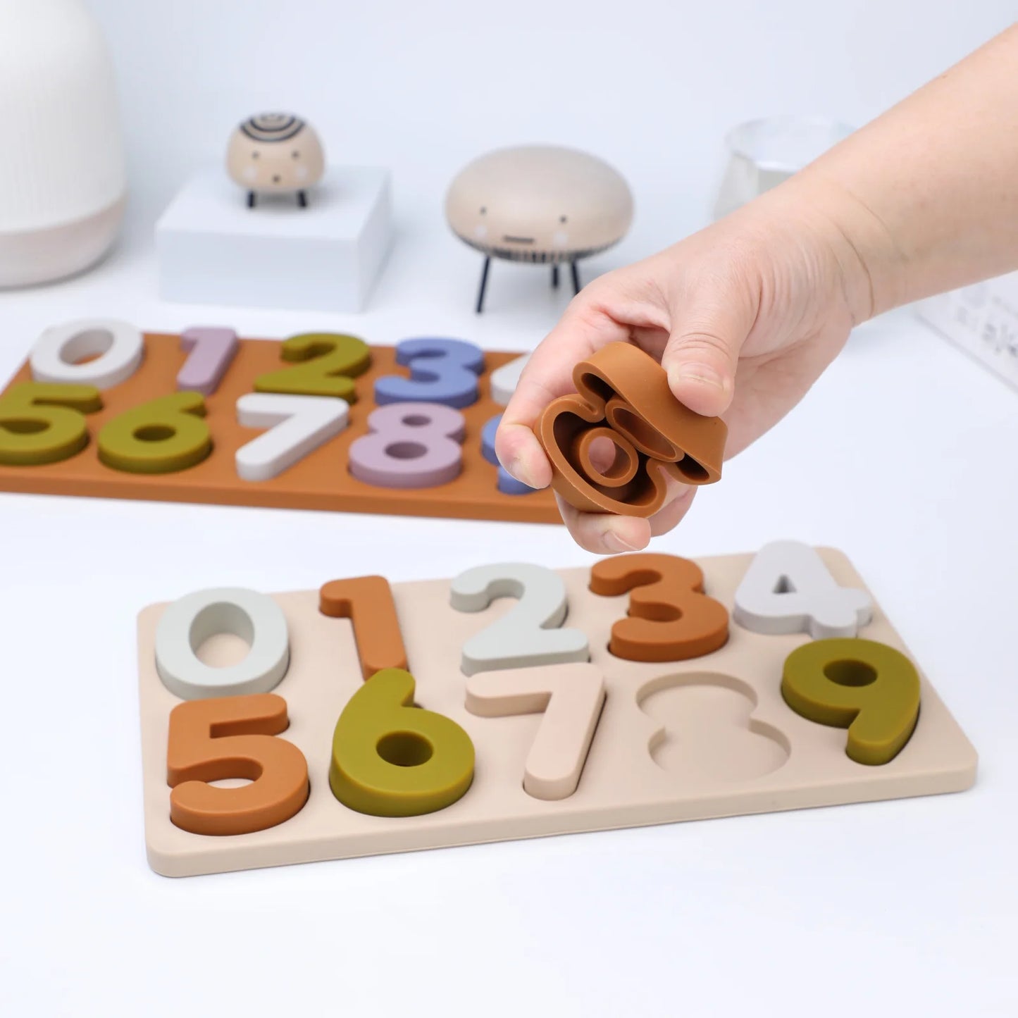 Siliconen ABC Letterpuzzel – Hoofdletters & kleine letters