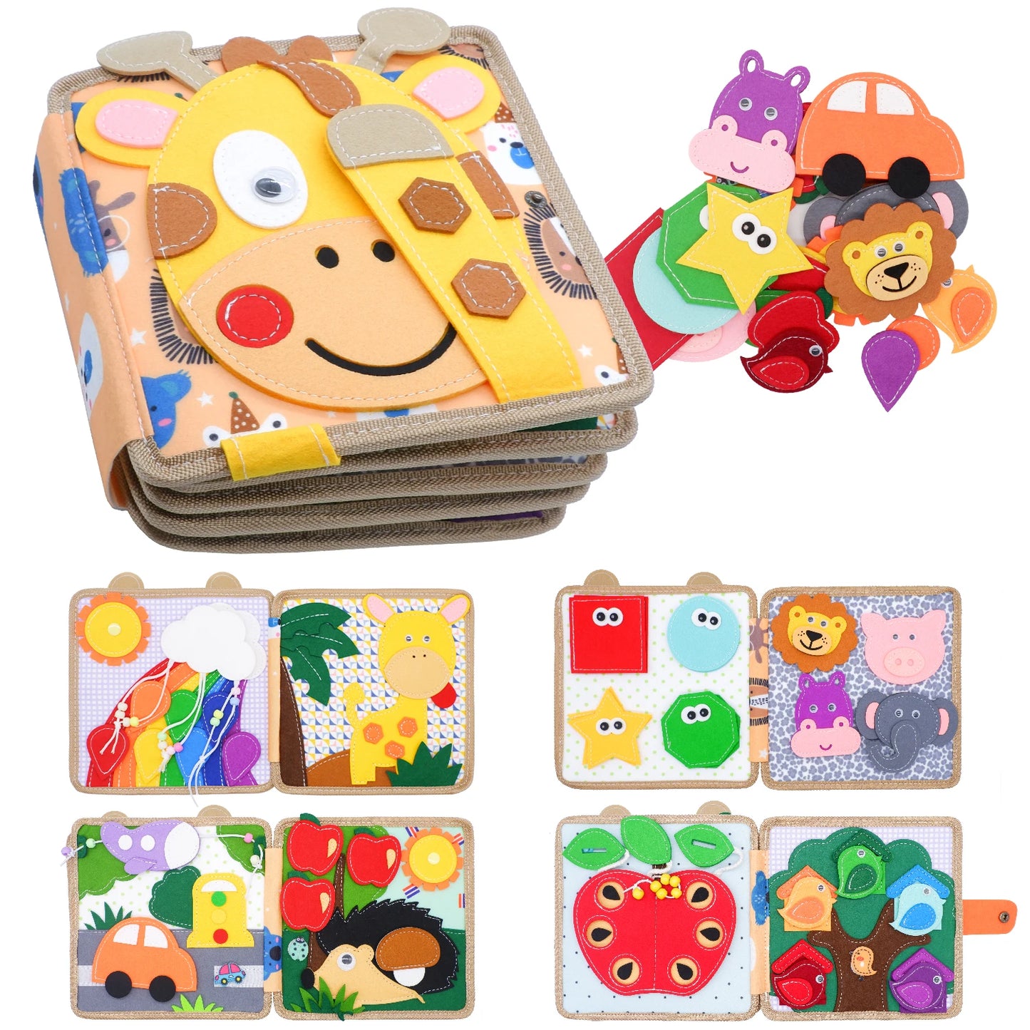 Montessori Dieren Activiteitenboek™ – Leer spelenderwijs