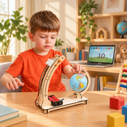 STEM Wetenschapskit – Dag & nacht experiment voor kinderen
