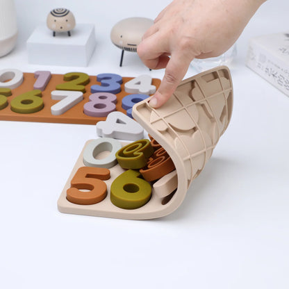 Siliconen ABC Letterpuzzel – Hoofdletters & kleine letters