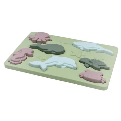 Siliconen ABC Letterpuzzel – Hoofdletters & kleine letters