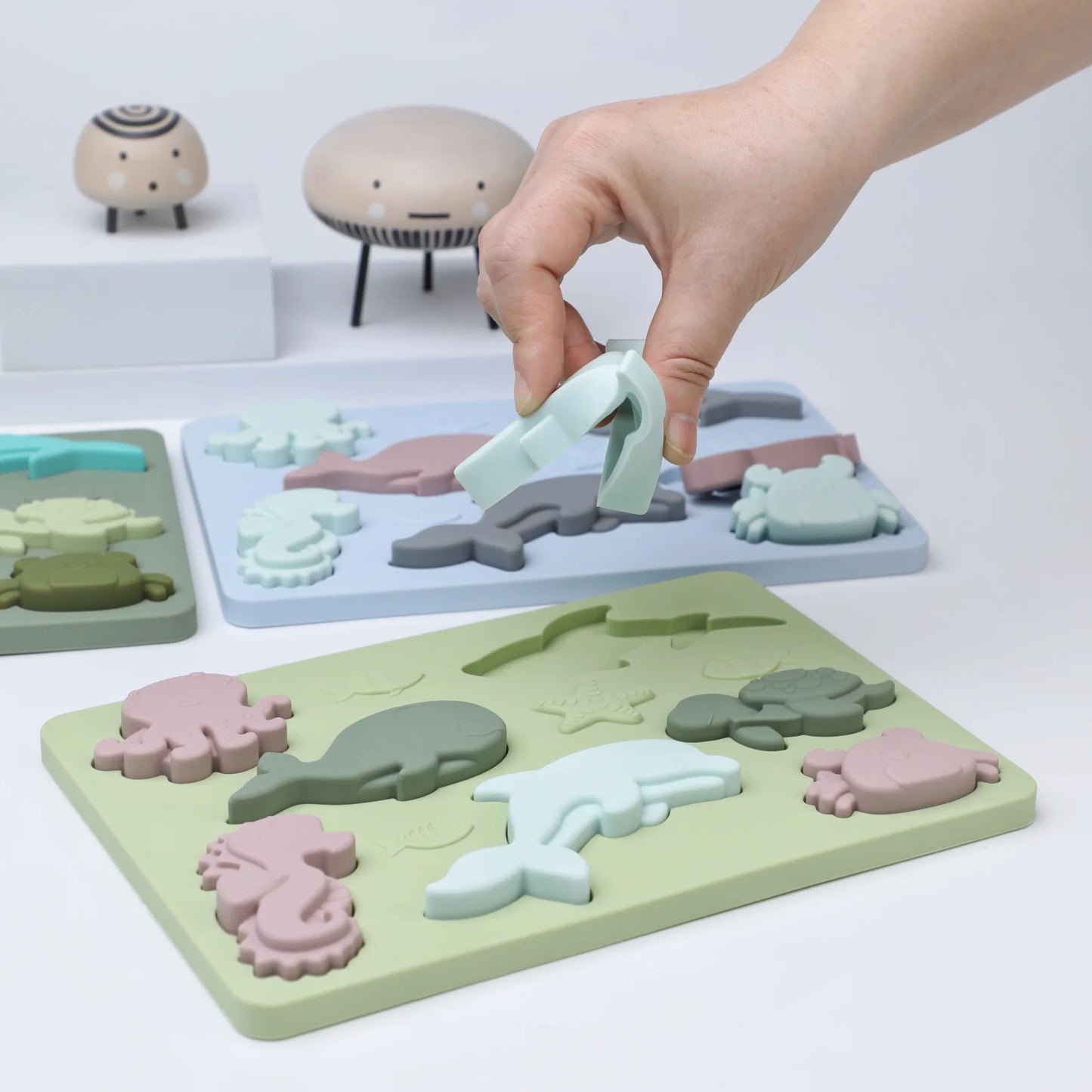 Siliconen ABC Letterpuzzel – Hoofdletters & kleine letters