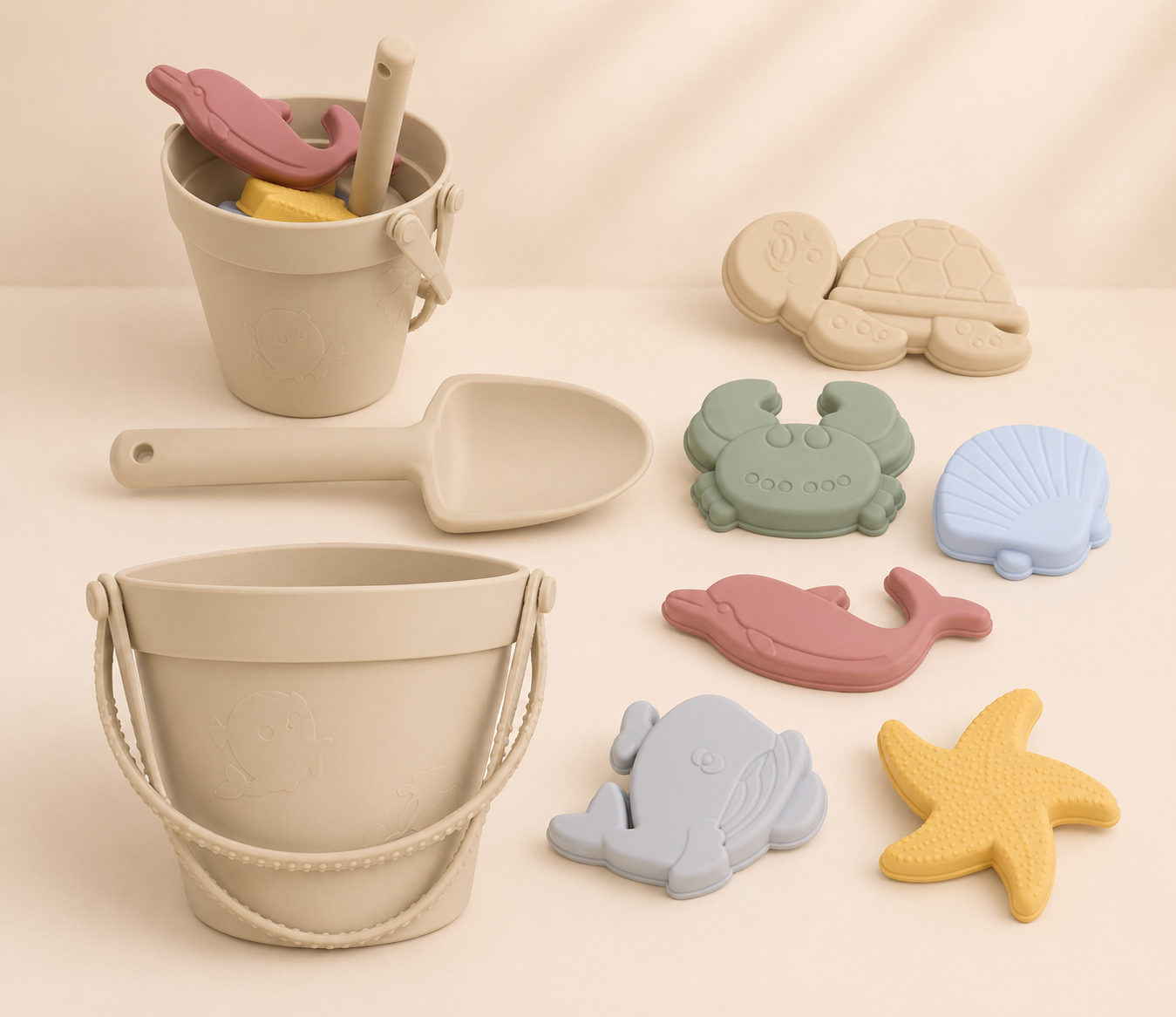 Silicone Strandset – Zacht, duurzaam & eindeloos strandplezier
