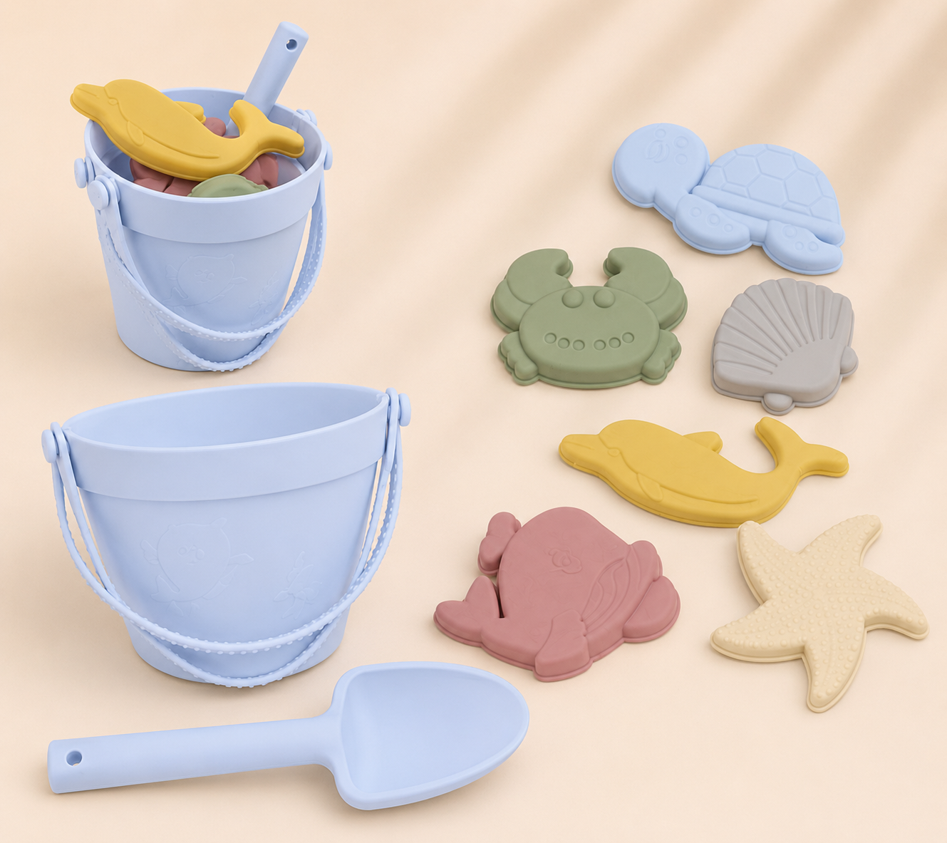 Silicone Strandset – Zacht, duurzaam & eindeloos strandplezier