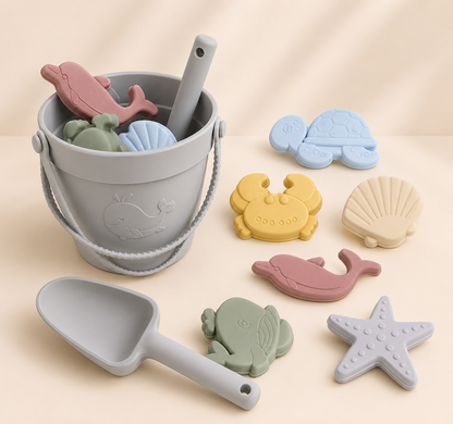 Silicone Strandset – Zacht, duurzaam & eindeloos strandplezier