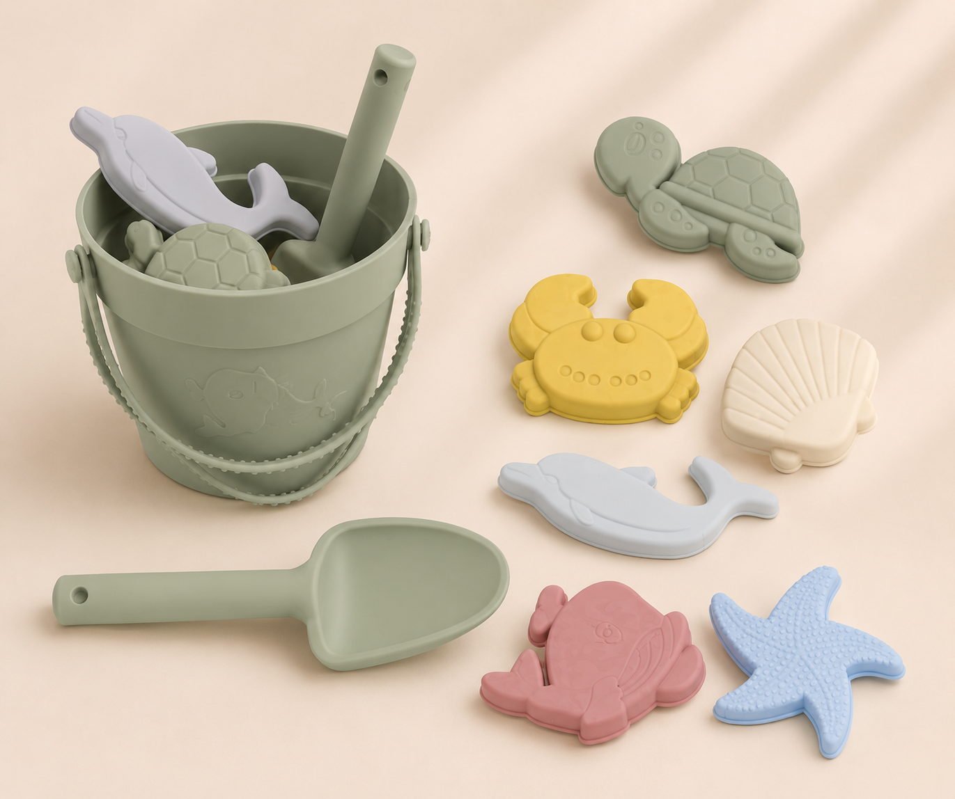 Silicone Strandset – Zacht, duurzaam & eindeloos strandplezier