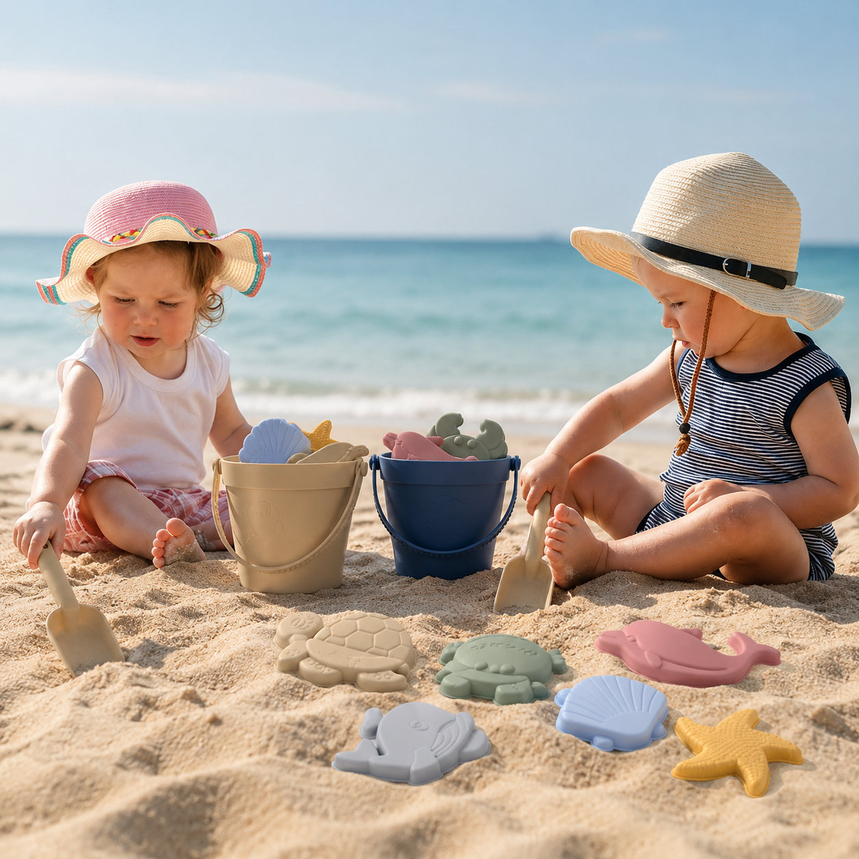 Silicone Strandset – Zacht, duurzaam & eindeloos strandplezier