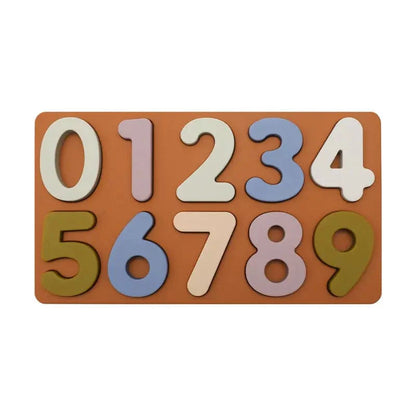 Siliconen ABC Letterpuzzel – Hoofdletters & kleine letters