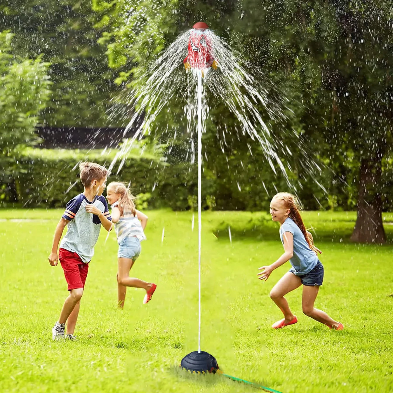 SplashRocket - De vliegende waterpret-raket
