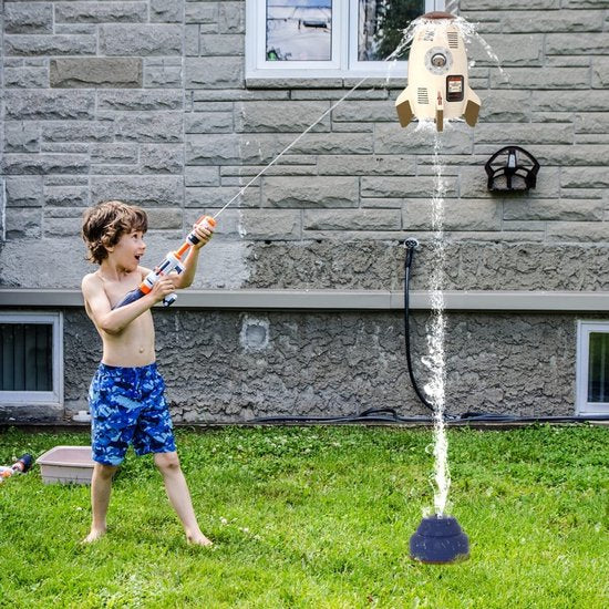 SplashRocket - De vliegende waterpret-raket