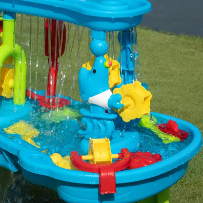 SplashWaterval – 3-laagse zand- & waterspeeltafel