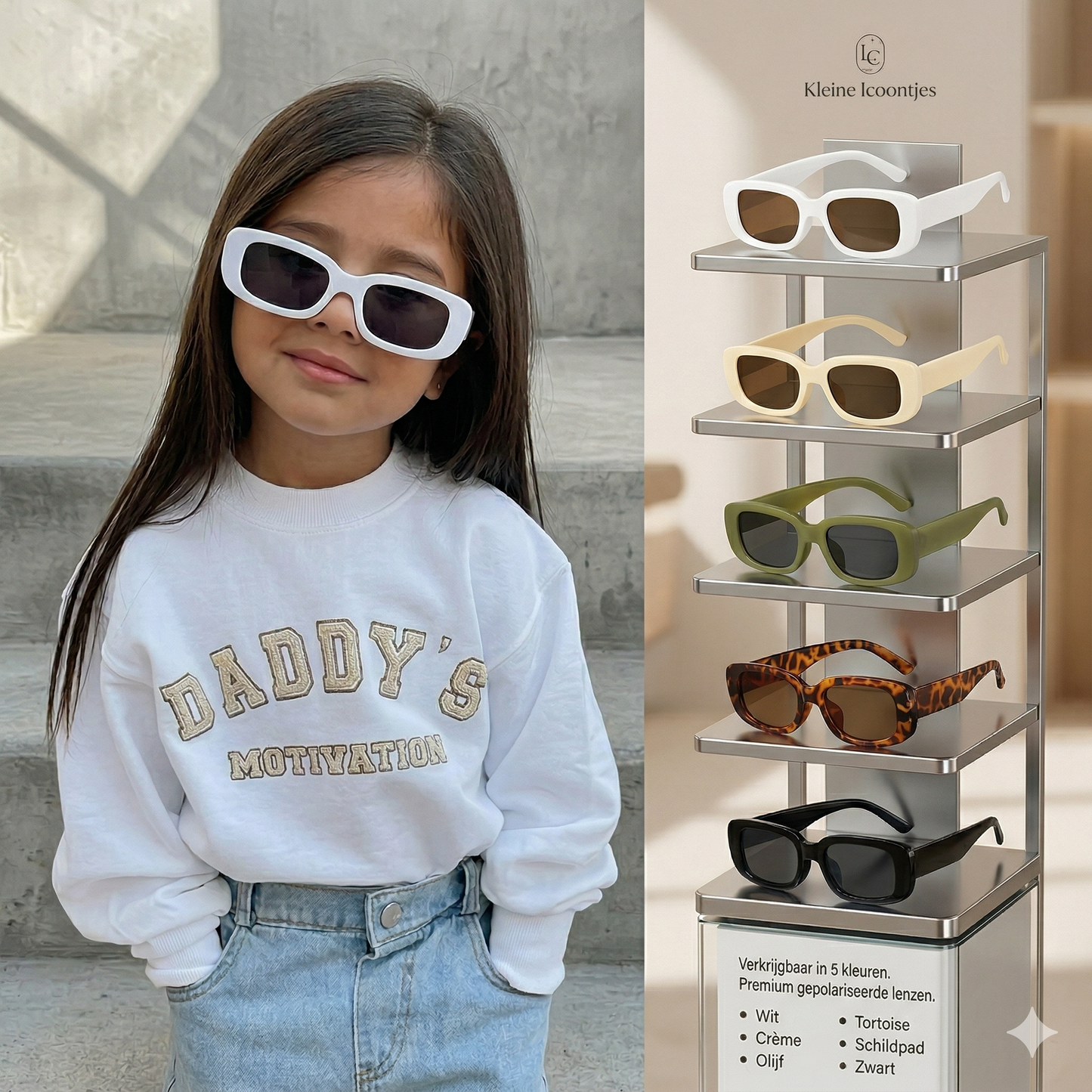 SunnyPop™ | Vintage Kids Sunglasses – UV400 protection in style