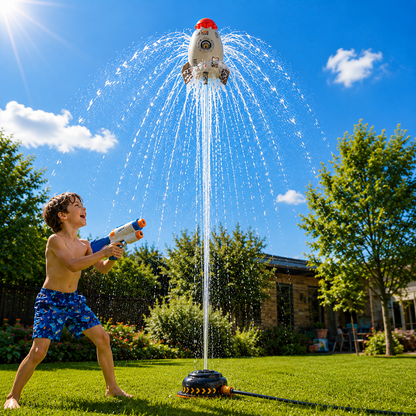 SplashRocket™ - The Flying Water Fun Rocket