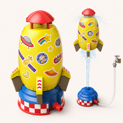 SplashRocket™ - The Flying Water Fun Rocket