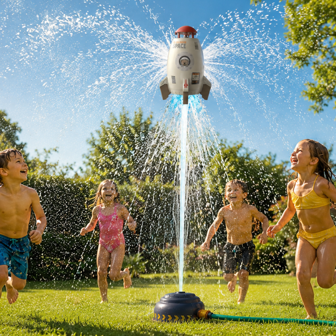 SplashRocket™ - The Flying Water Fun Rocket