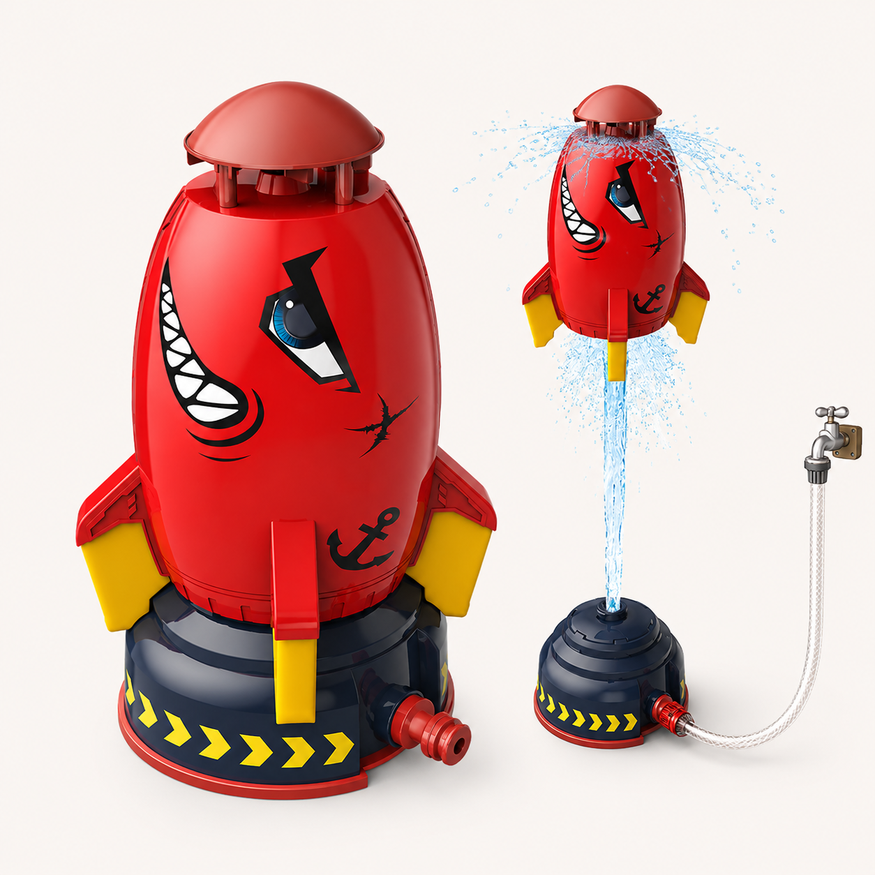 SplashRocket™ - The Flying Water Fun Rocket