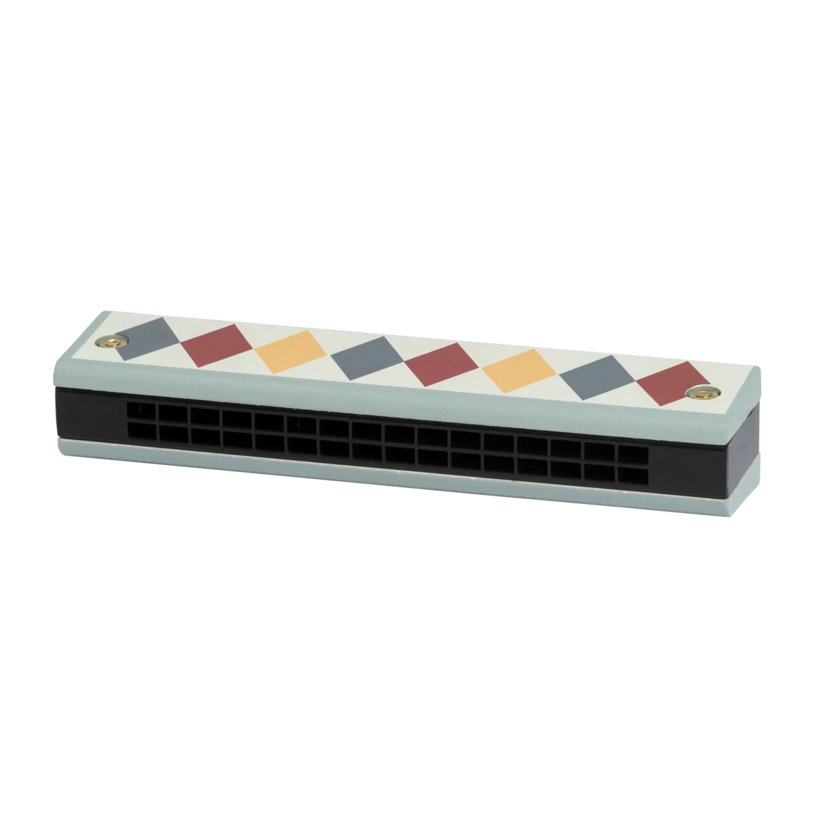 Houten Mondharmonica Harlekin™ - Muziekspeelgoed