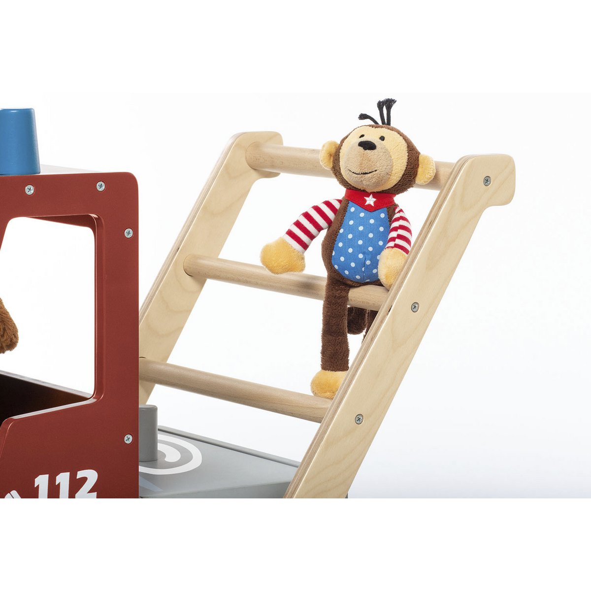 Jona Fire Truck Walker - With braking system &amp; storage space
