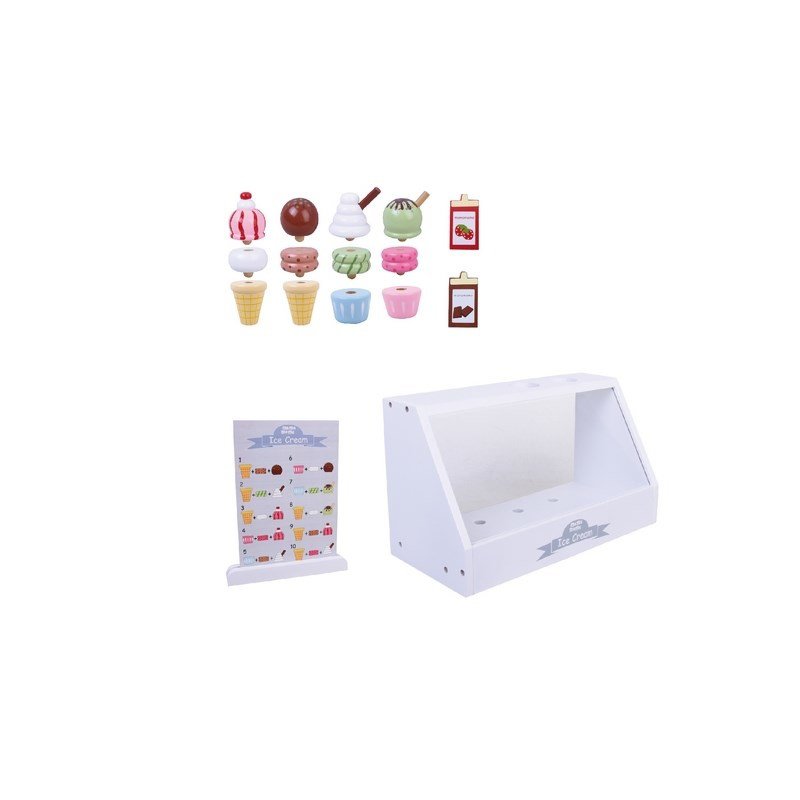 Ice cream display case