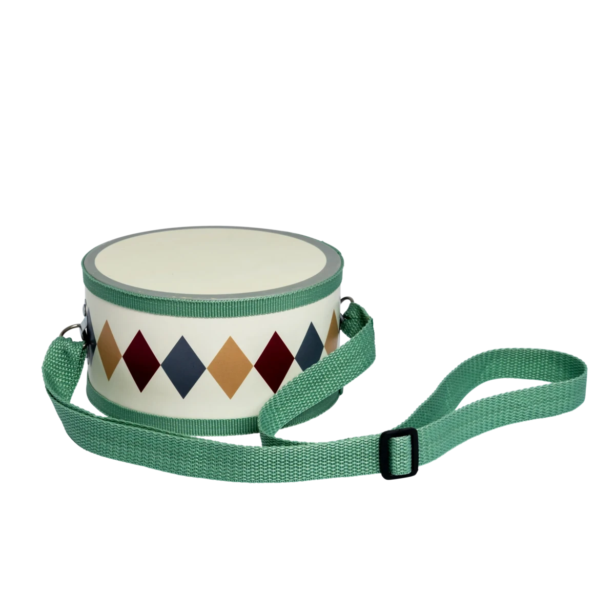 Houten Drum Harlekin™ – Muziekspeelgoed met drumsticks