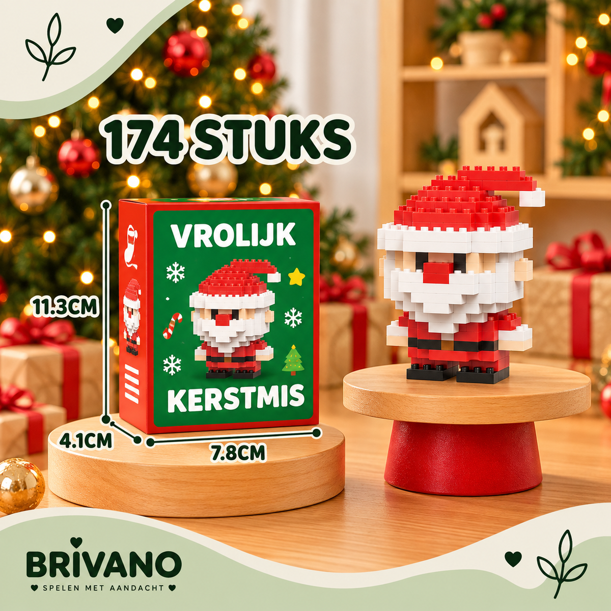 Kerst Blokfiguren – Bouwen & spelen voor kinderen