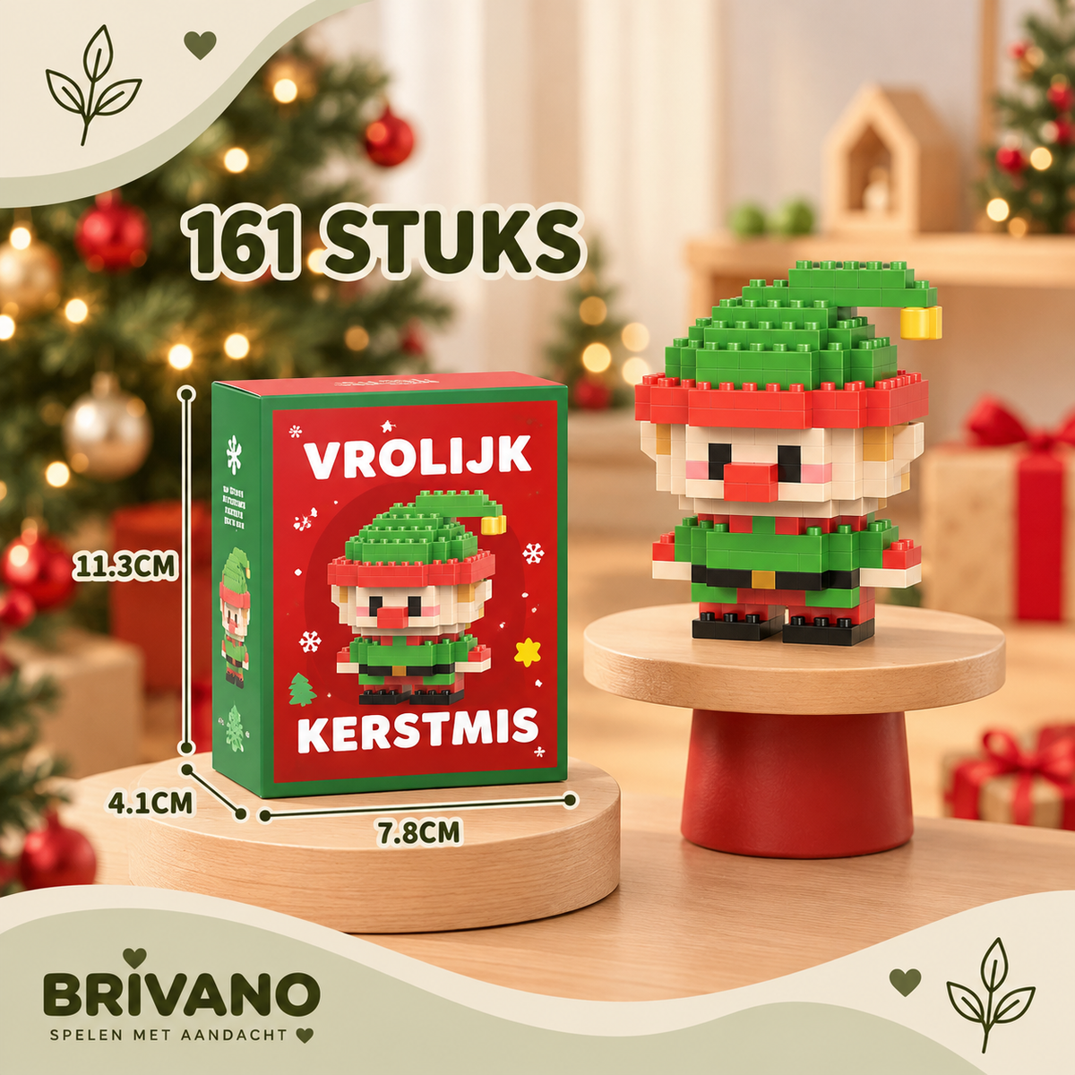 Kerst Blokfiguren – Bouwen & spelen voor kinderen