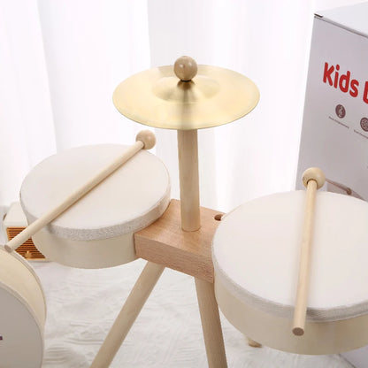 Houten Drum Speelset – Drumstel & xylofoon