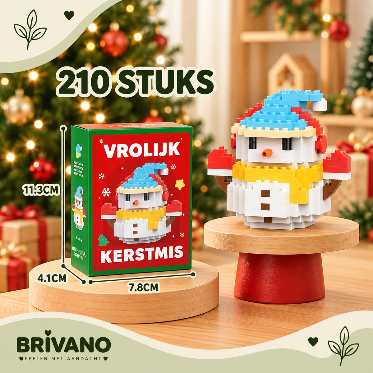 Kerst Blokfiguren – Bouwen & spelen voor kinderen