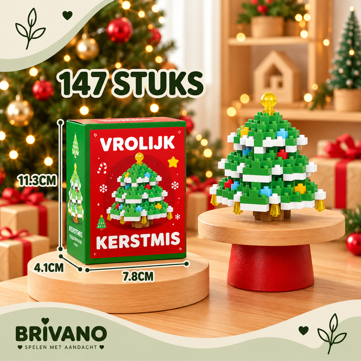 Kerst Blokfiguren – Bouwen & spelen voor kinderen