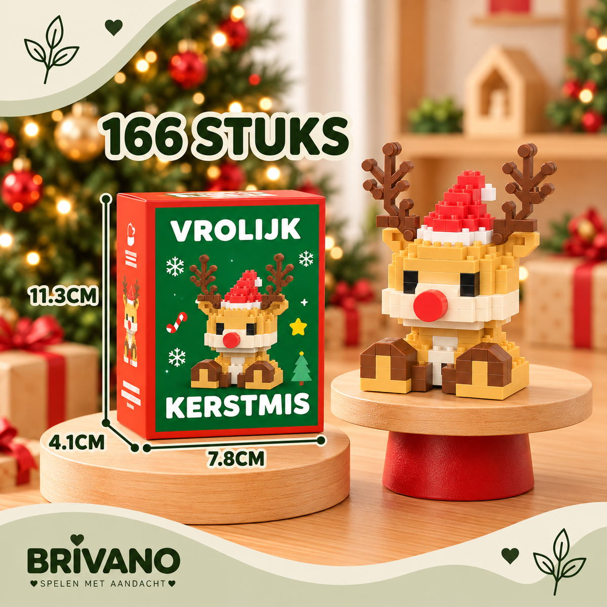 Kerst Blokfiguren – Bouwen & spelen voor kinderen