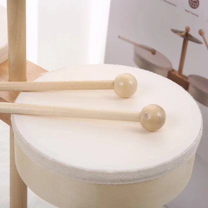 Houten Drum Speelset – Drumstel & xylofoon